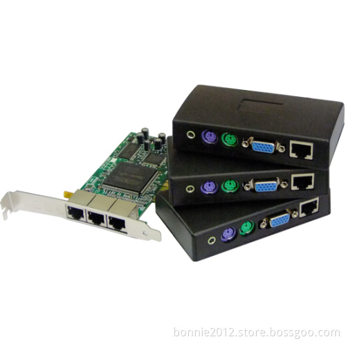 Ncomputing With One PCI Card Support 7Terminals